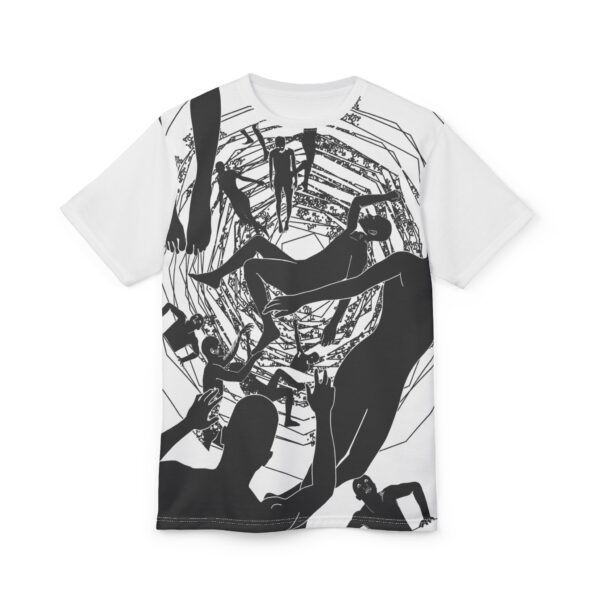 All Over Shirt Black and White - Image 2