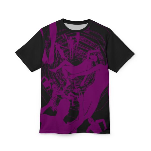 All Over Shirt Black & Purple - Image 2