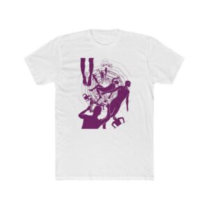 Heaven is at a Distance Purple T-shirt