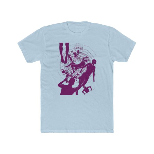Heaven is at a Distance Purple T-shirt - Image 7