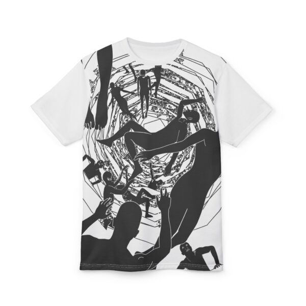 All Over Shirt Black and White - Image 2